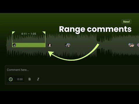 Range Comments & Embeds · Samply 1.3