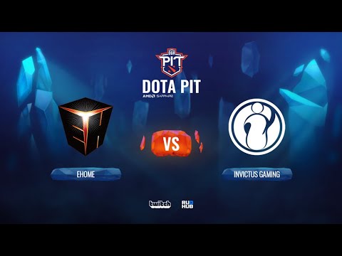 EHOME vs Invictus Gaming, Dota Pit China, bo3, game 1 [Lex & 4ce]