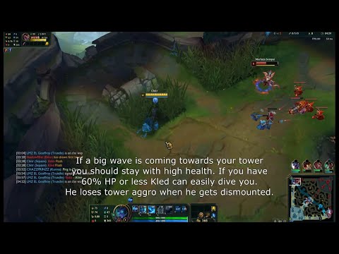 Sejuani Top Guide - vs Kled - Gameplay Explained