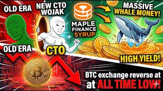Bitcoin Exchange Reserves Hit ATL: Supply Shock + Maple Finance Surge