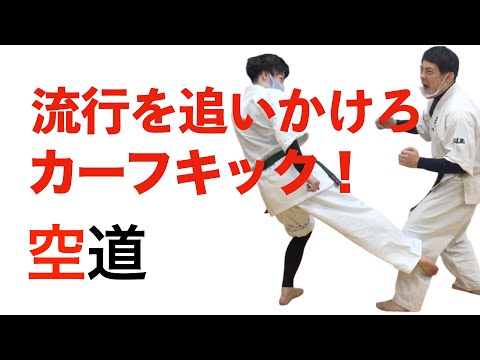 KUDO 空道 カーフキックの蹴り方と防御・バリエーション