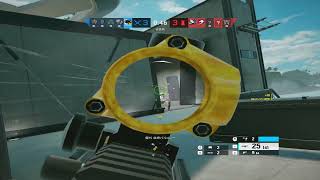 レインボーシックスシージ　1vs4クラッチ‼