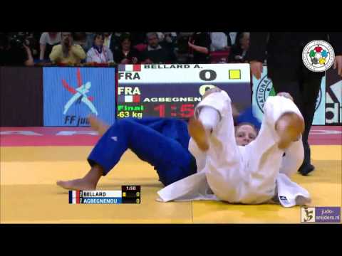 Judo 2014 Grand Slam Paris: Bellard (FRA) - Agbegnenou (FRA) [-63kg] final
