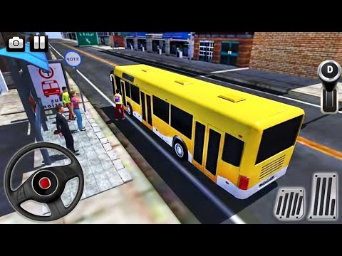 Euro Coach Bus Driving Simulator - City Coach Bus Drive - Android GamePlay #bus_game