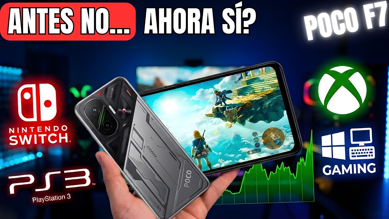 ✅ Poco F7 se redime en emulación gracias a drivers optimizados dando MEJOR Rendimiento