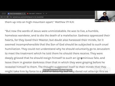 "Proof of His Messiahship" Daily SOP # 514 | Mark Lastimoso