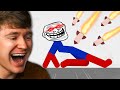 Reacting To HILARIOUS Stickman Dismounting FAILS