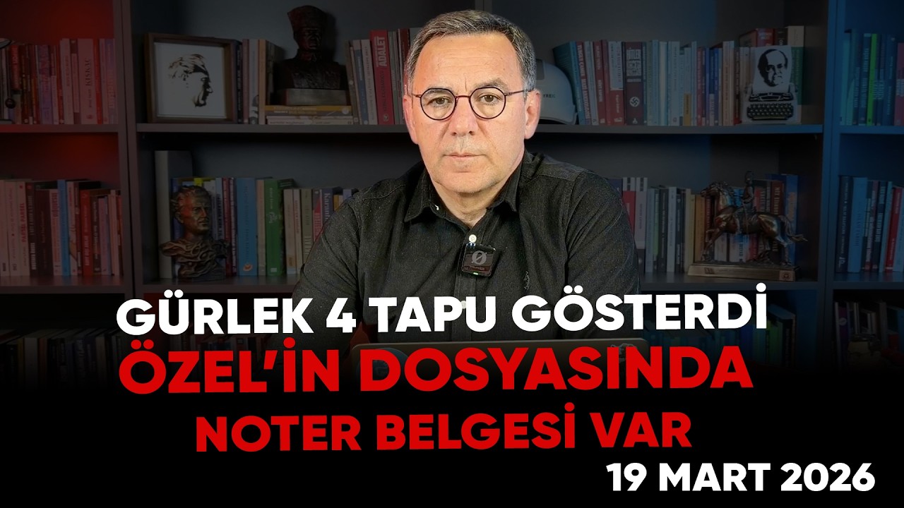 Akın Gürlek 4 Tapu gösterdi, Özel’in dosyasında noter belgesi var | Deniz Zeyrek #akıngürlek