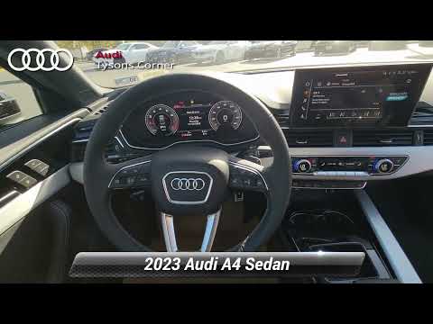 New 2023 Audi A4 Sedan S line Premium Plus, Vienna, VA 23A0203