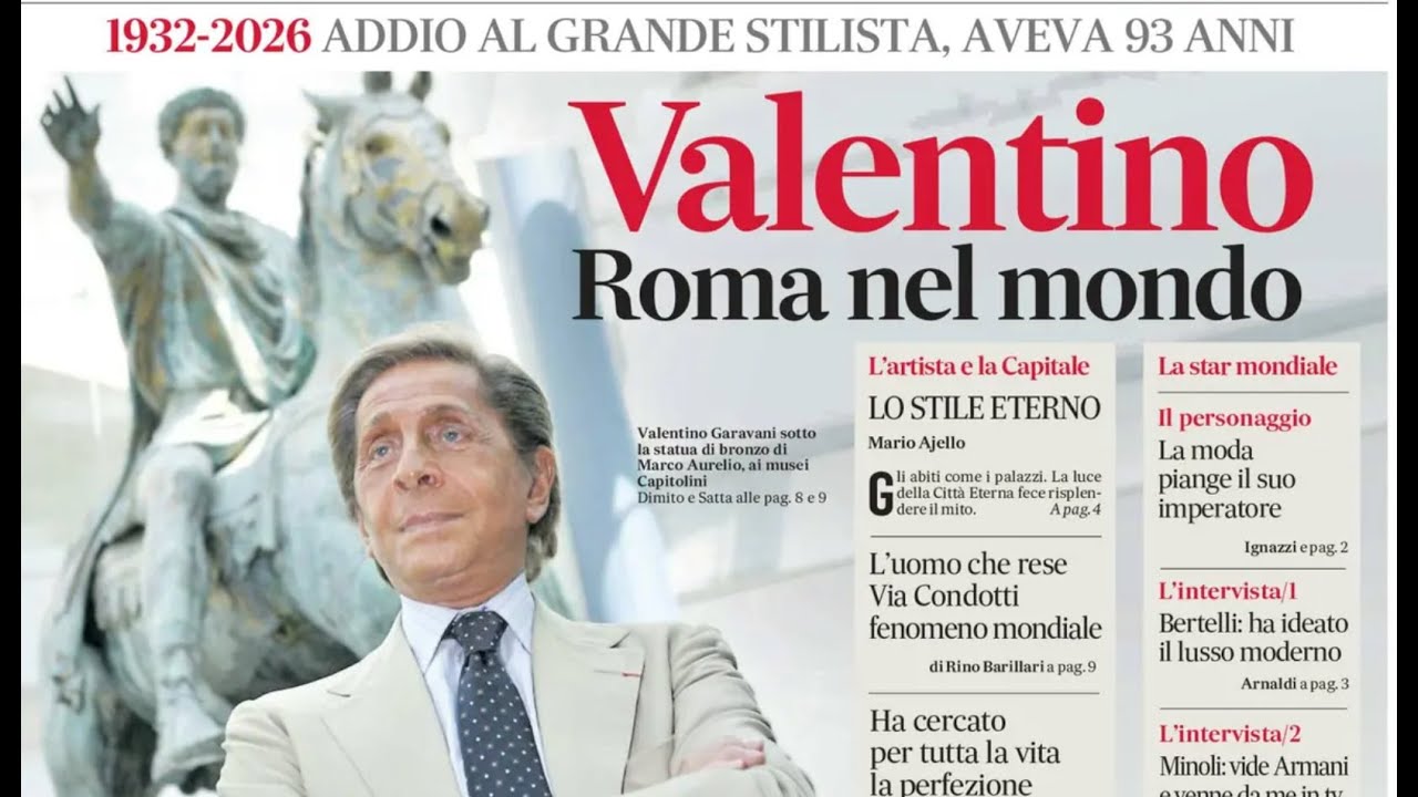 RASSEGNA STAMPA 20 GENNAIO 2026. QUOTIDIANI NAZIONALI ITALIANI  PRIME PAGINE DEI GIORNALI DI OGGI