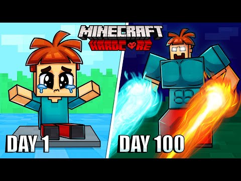 Aksi Arnold: 100 Days as HARDCORE Minecraft NPC!