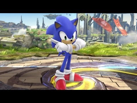 Super Smash Bros - Sonic Reveal Trailer