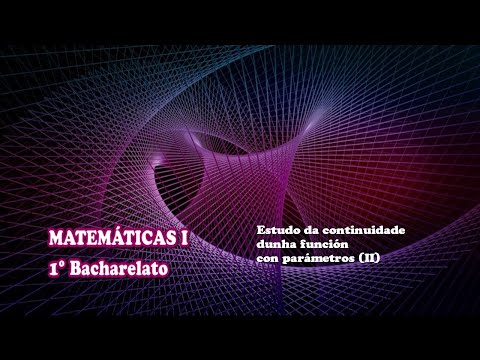 Vídeo: Estudo de continuidade dunha función con parámetros (II)