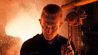 The Death of T-1000  Terminator 2 Remastered
