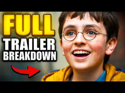 FULL TRAILER BREAKDOWN for HBO Harry Potter Series (Easter Eggs)