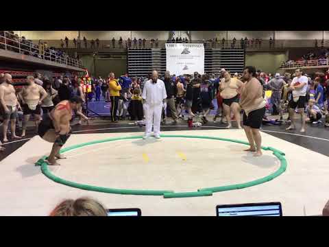 Rob v Roy sumo nationals 2019 part 1