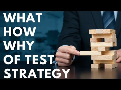 What How & Why of TEST STRATEGY | Test Plan v/s Test Strategy