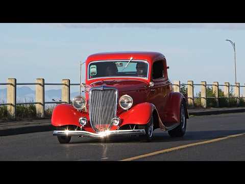 Nostalgic classic cars, street rods, hot rods, muscle cars, customs, old car shows around the USA