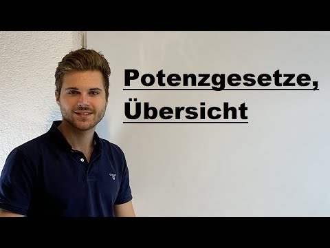 Potenzgesetze, Übersicht | Verständlich erklärt