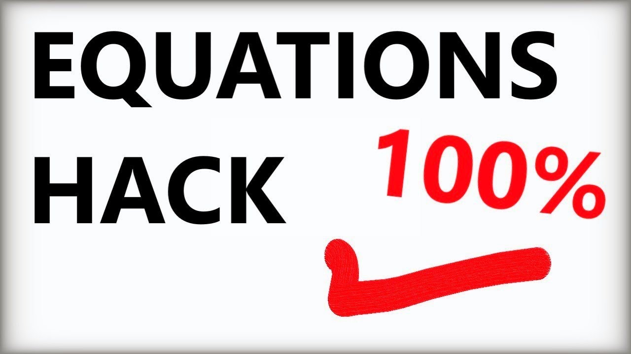 HACK to help you solve physics problems