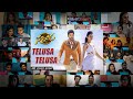 Telusa Telusa Video Song Mega Mashup Reactions | Sarrainodu | Icon 🌟 Allu Arjun | #DheerajReaction |