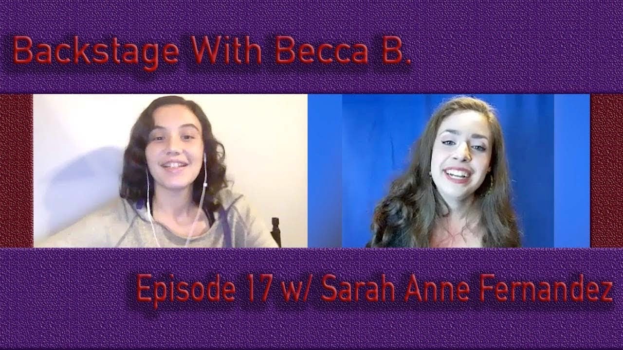 Ep. 17 with Wicked's Sarah Anne Fernandez