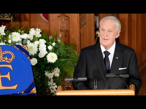 Watch former Canadian PM Brian Mulroney's eulogy for Queen Elizabeth II | "Absolutely indispensable"