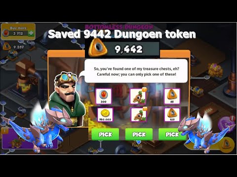 Saved 9442 Dudgeon token for Snow Ghost-Dragon Mania Legends | Got 2x Holly Dragon | DML