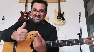 Le chant des sirènes, tuto guitare