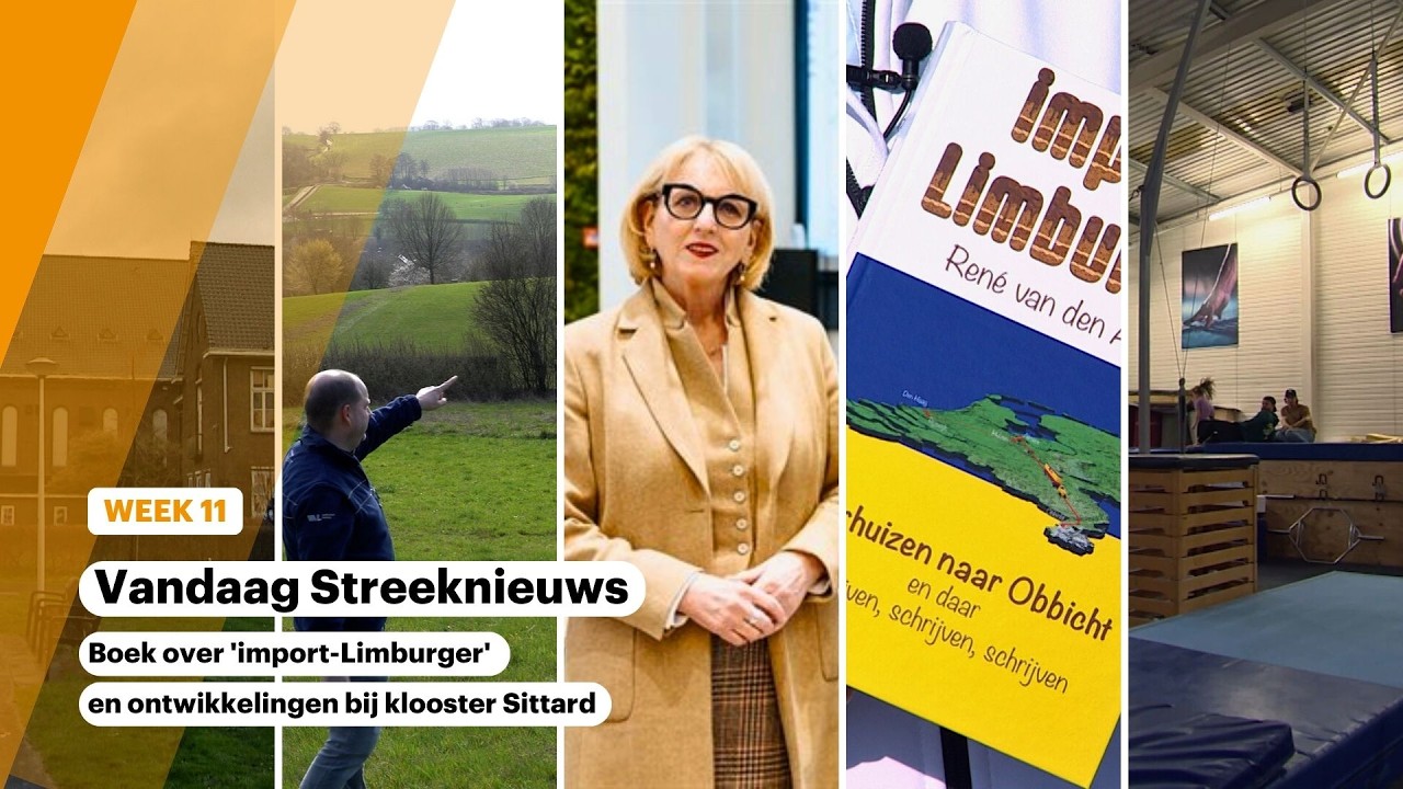 Vandaag Streeknieuws: Boek over 'import-Limburger' en ontwikkelingen bij klooster Sittard