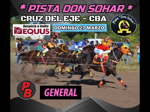 GENERAL, Pista Don Sohar - Cruz del Eje (27-03-2022)