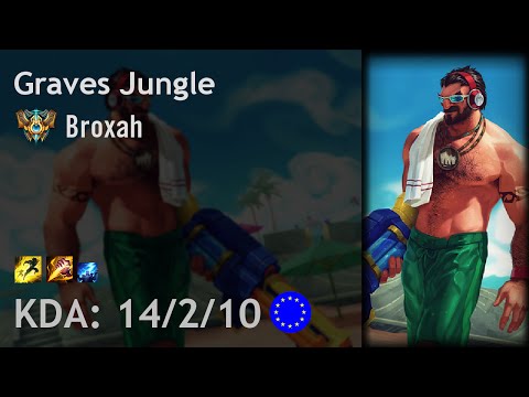 Graves Jungle vs Zac - Broxah - EUW Challenger Patch 6.19