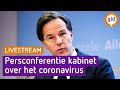 Persconferentie Mark Rutte over de coronamaatregelen | Omroep Gelderland