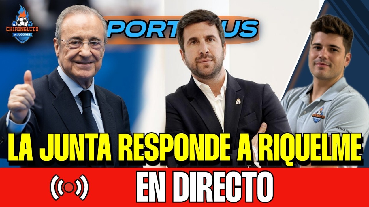‼️⚪️¡LA JUNTA ELECTORAL RESPONDE A LAS ACUSACIONES DE RIQUELME! | Sportplus