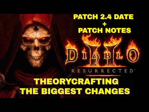 Diablo 2 Resurrected - Patch 2.4 PTR Tuesday! My thoughts and theorycraft on the biggest changes!