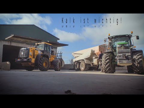 Lohnbetrieb Hilmar Thomßen | KALK Streuenim hohen Norden | 4K