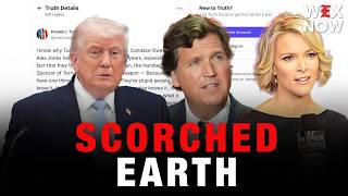 Trump rips Tucker Carlson, Megyn Kelly, Candace Owens, Alex Jones in Truth Social rant
