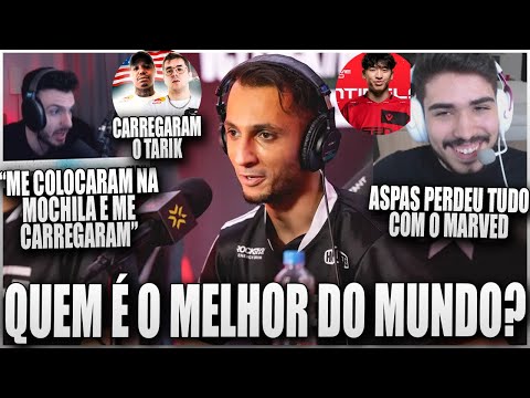 NRG FNS DIZ QUEM É O MELHOR JOGADOR DO MUNDO NA SUA OPINIÃO - MW E DGZIN CARREGAM O TARIK E MAIS