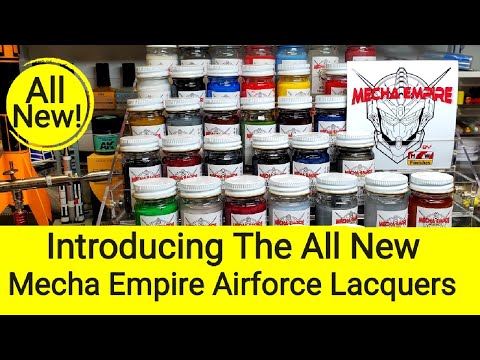 Testen der brandneuen Mecha Empire Airforce-Lackfarben