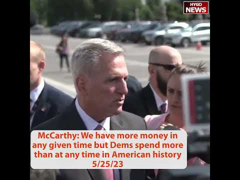 McCarthy: "More Money Coming In Than Any Given Time" — But Democrats Spend More Than Ever