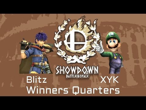 Showdown Project M Singles Winners Quarters - Blitz (Ike) vs. XYK (Luigi)