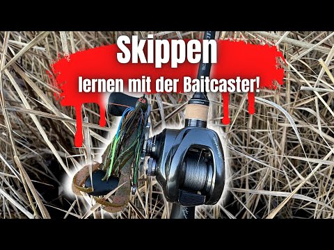 This is how you learn to SKIP with the BAITCASTER!
