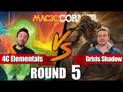 4C Elementals VS. Grixis Shadow - TOP 8 - Modern @MagicCornerVienna (Paper Gameplay)