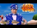 ليزي تاون يذكر Sportacus فيلم كرتون HD