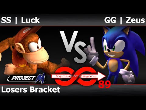 IaB! 89 PM - SS | Luck (Diddy) vs GG | Zeus (Sonic) - Losers Bracket