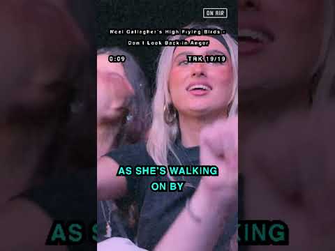 #NoelGallagher performing 'Don't Look Back in Anger' live at Wythenshawe Park, #Manchester #Oasis ????