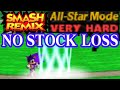 Smash Remix All Star Mode Gameplay With Super Sonic VERY HARD No Stock Loss
