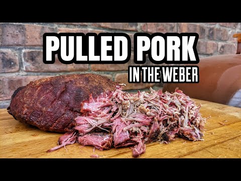 Pulled Pork in the Weber Kettle