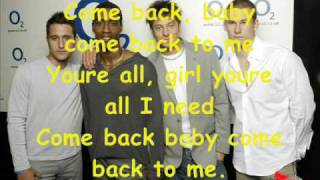 Blue - Back To You lyrics