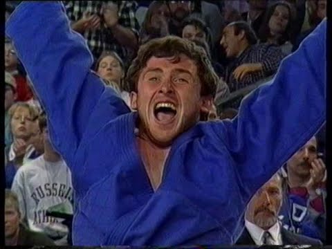 Giorgi Vazagashvili in  European Judo Championships 1995,1997 (all fightings) (part №1)
